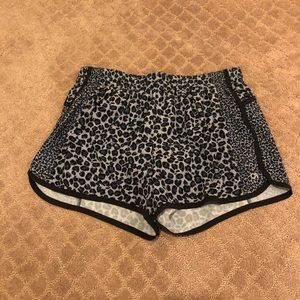 Leopard Print Gap Athletic Shorts